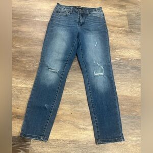 Judy Blue Distressed Blue Jeans